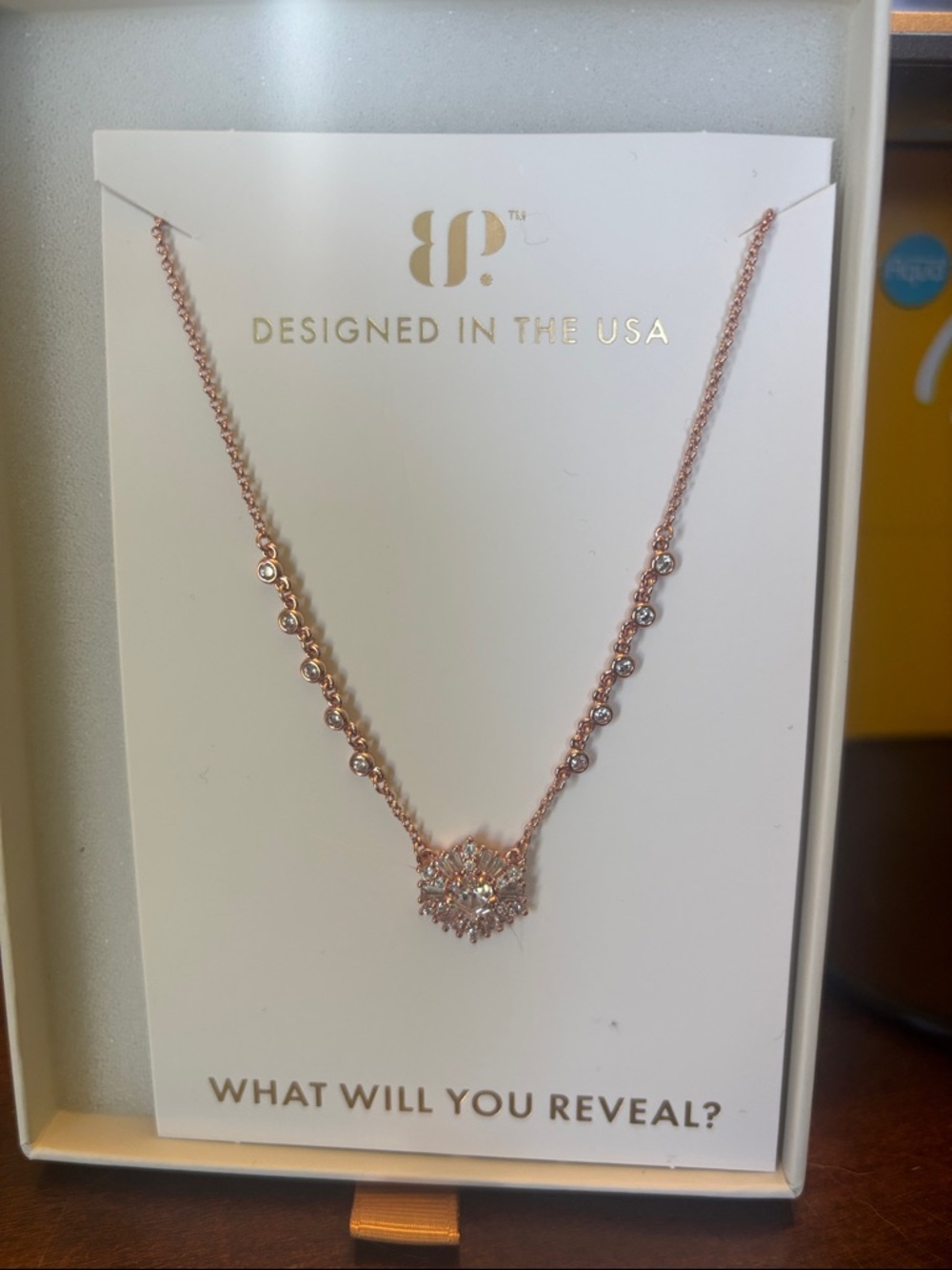 Rose Gold Lumina Necklace